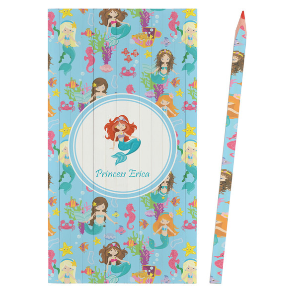 Mermaids Colored Pencils - Front View