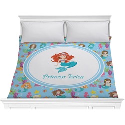 Mermaids Comforter - King (Personalized)