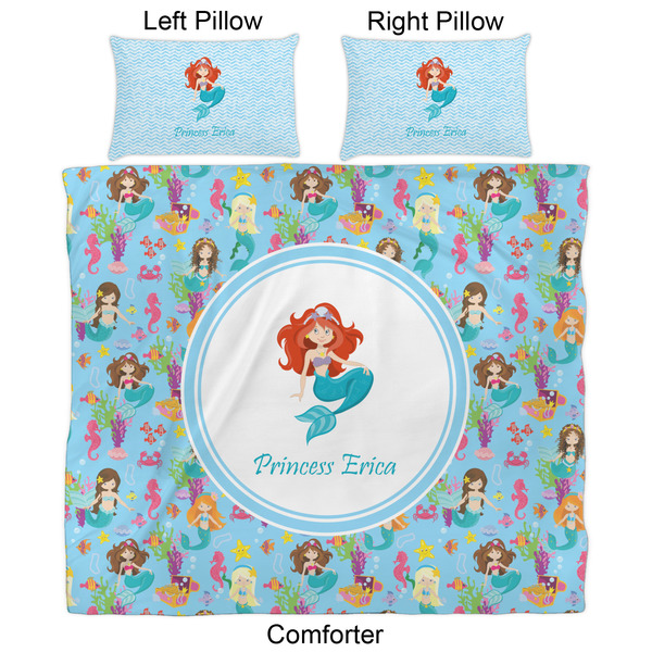 Mermaids Comforter Set - King - Approval