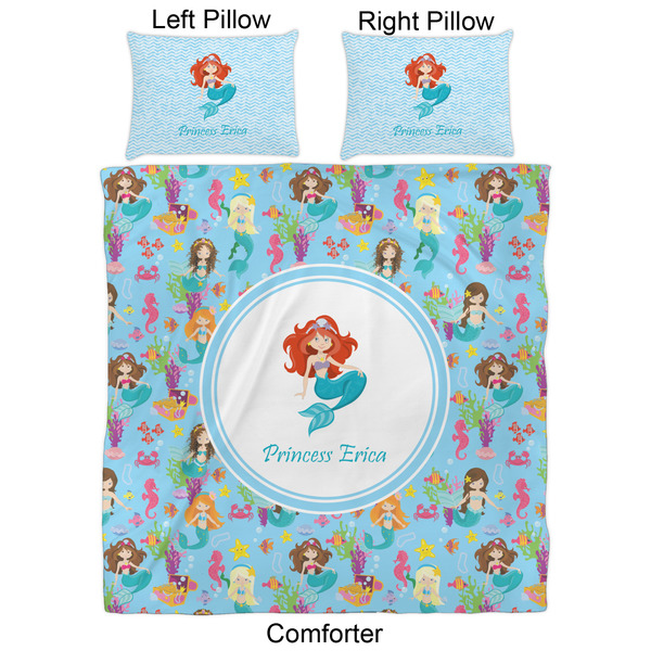Mermaids Comforter Set - Queen - Approval