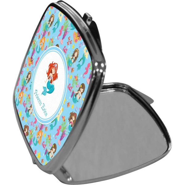 Mermaids Compact Mirror (Side View)