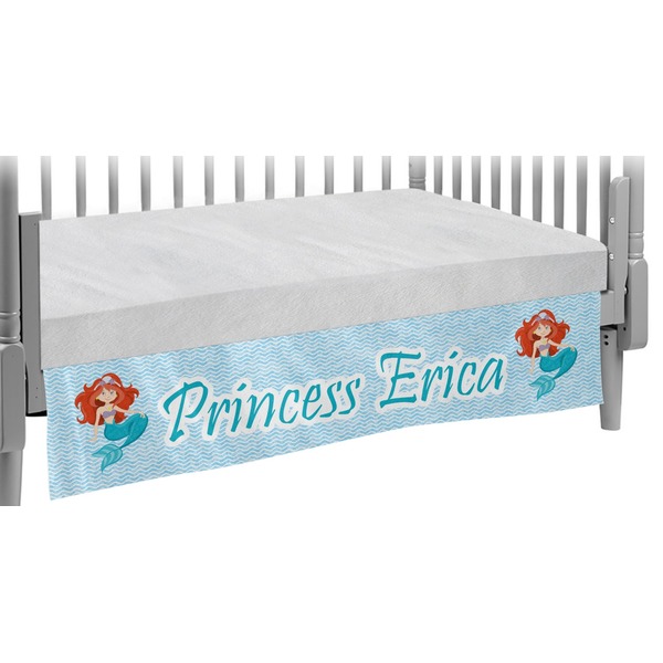 Custom Mermaids Crib Skirt (Personalized)
