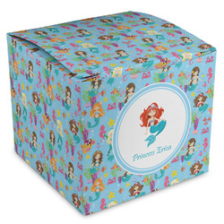 Mermaids Cube Favor Gift Boxes (Personalized)