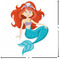 Mermaids Custom Shape Iron On Patches - L - APPROVAL