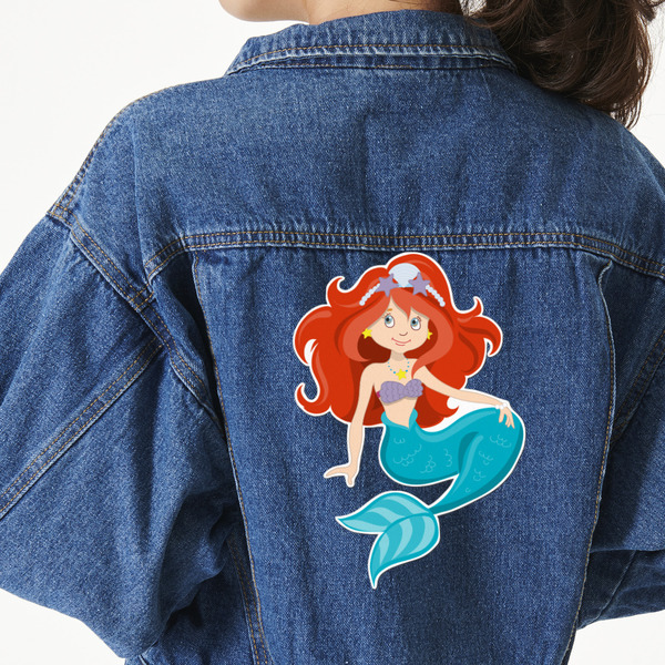 Custom Mermaids Twill Iron On Patch - Custom Shape - 3XL