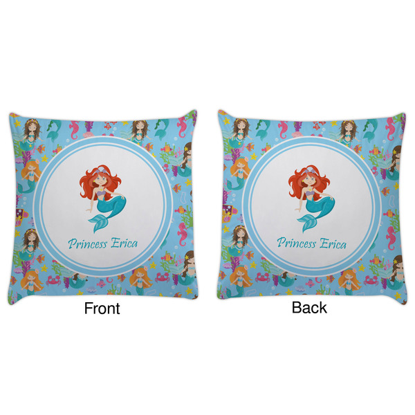 Mermaids Decorative Pillow Case - Approval