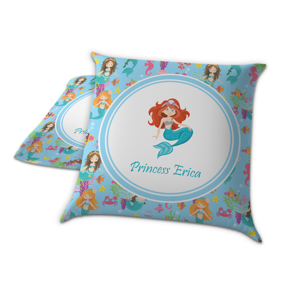 Mermaids Decorative Pillow Case - TWO
