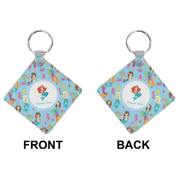 Mermaids Diamond Keychain (Front + Back)