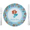 Mermaids 10" Glass Lunch / Dinner Plates - Single or Set (Personalized)