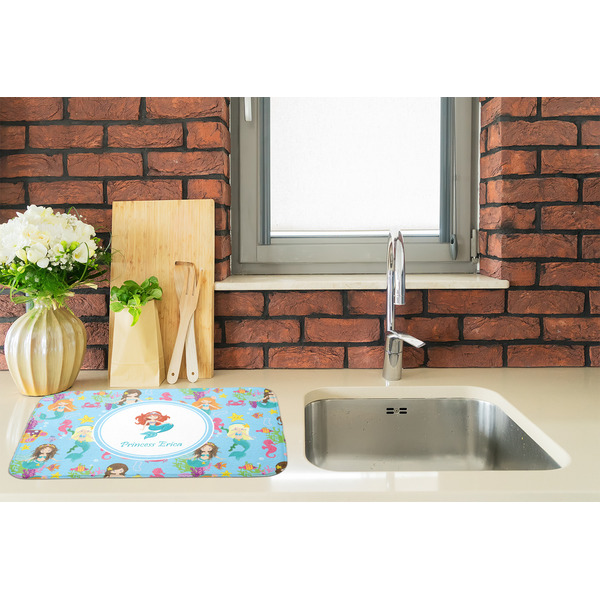 Mermaids Dish Drying Mat - LIFESTYLE 2