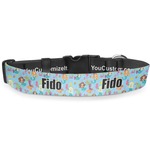 Mermaids Deluxe Dog Collar - Double Extra Large (20.5" to 35") (Personalized)
