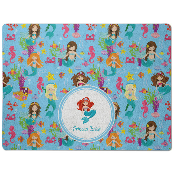 Mermaids Dog Food Mat - Medium without bowls