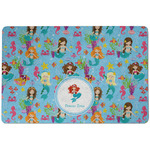 Mermaids Dog Food Mat w/ Name or Text