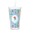 Mermaids Double Wall Tumbler with Straw (Personalized)