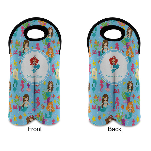 Mermaids Double Wine Tote - APPROVAL (new)