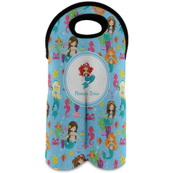 Mermaids Wine Tote Bag (2 Bottles) (Personalized)