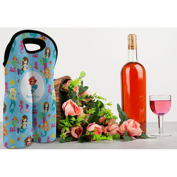 Mermaids Double Wine Tote - LIFESTYLE (new)
