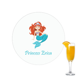 Mermaids Printed Drink Topper - 2.15" (Personalized)