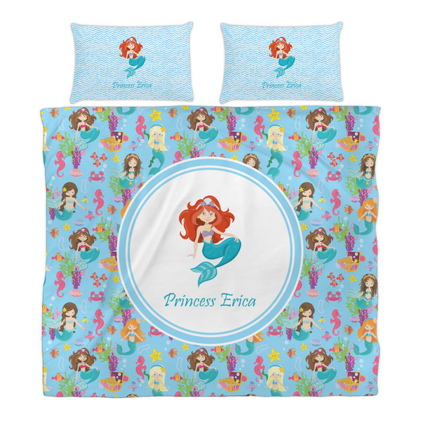 Mermaids Duvet Cover Set - King - Alt Approval