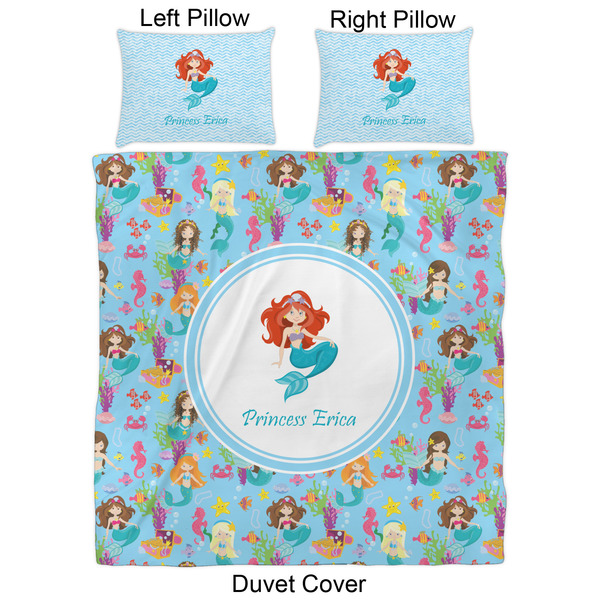 Mermaids Duvet Cover Set - Queen - Approval
