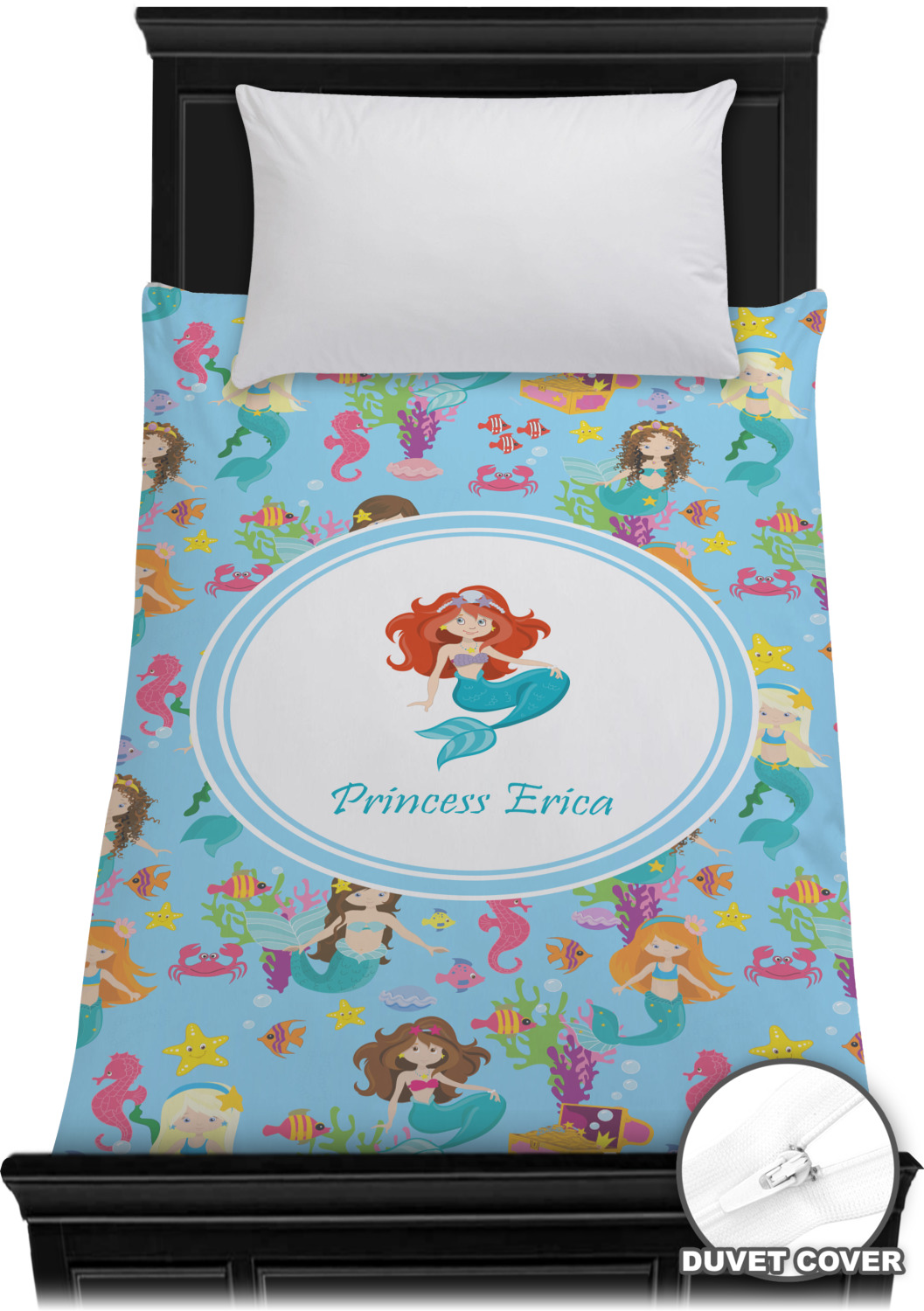 mermaid duvet cover twin