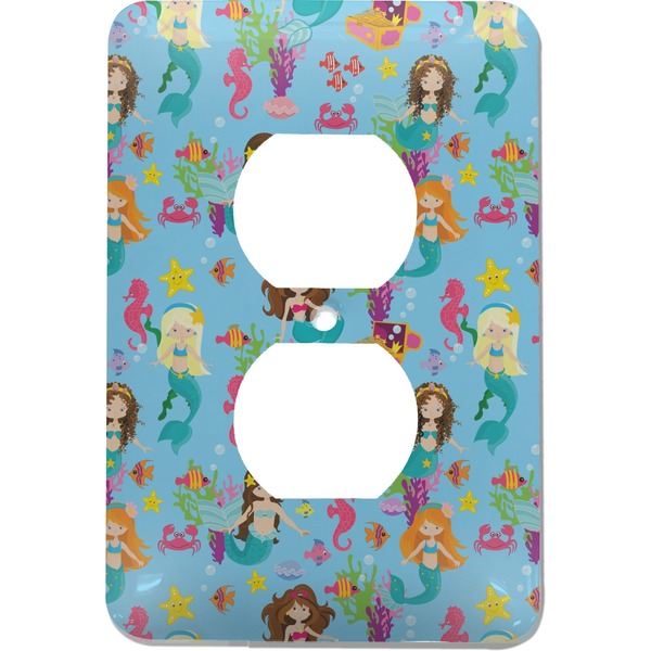 Custom Mermaids Electric Outlet Plate