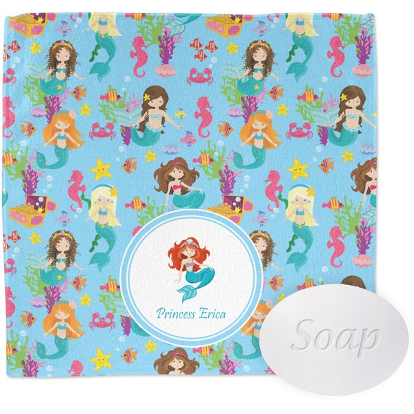Custom Mermaids Washcloth (Personalized)