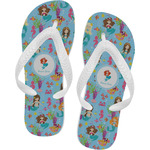 Mermaids Flip Flops - Small (Personalized)