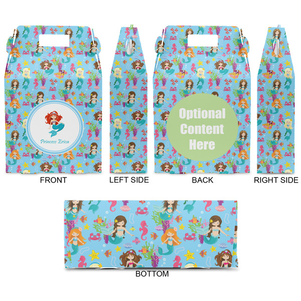 Mermaids Gable Favor Box - Approval