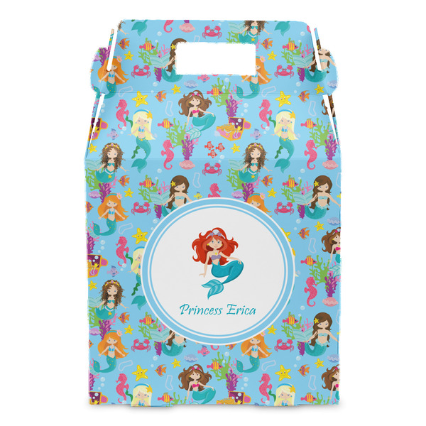 Mermaids Gable Favor Box - Front