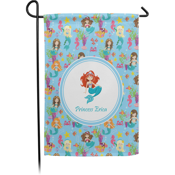 Custom Mermaids Garden Flag (Personalized)