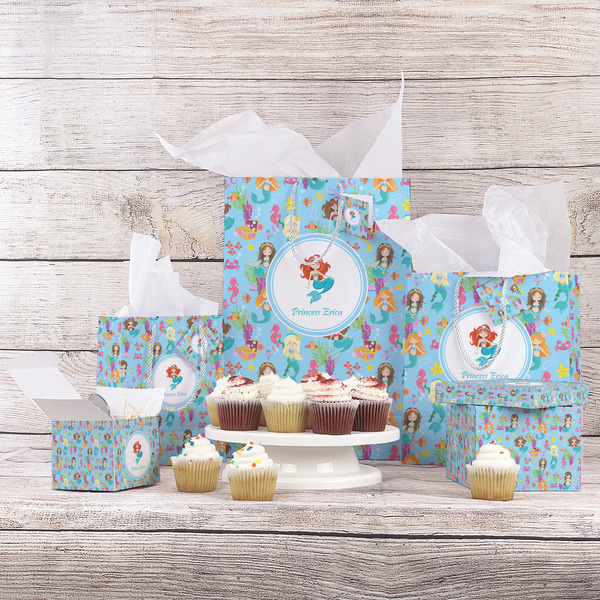 Mermaids Gift Bags - In Context
