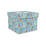 Mermaids Gift Box with Lid - Canvas Wrapped - Small (Personalized)