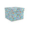Mermaids Gift Boxes with Lid - Canvas Wrapped - Small - Front/Main