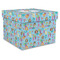 Mermaids Gift Boxes with Lid - Canvas Wrapped - X-Large - Front/Main
