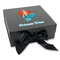 Mermaids Gift Boxes with Magnetic Lid - Black - Front (angle)