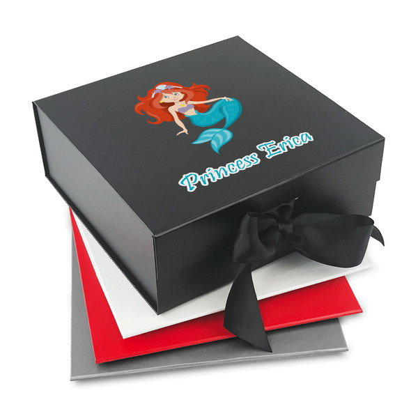 Custom Mermaids Gift Box with Magnetic Lid (Personalized)