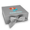 Mermaids Gift Boxes with Magnetic Lid - Silver - Front