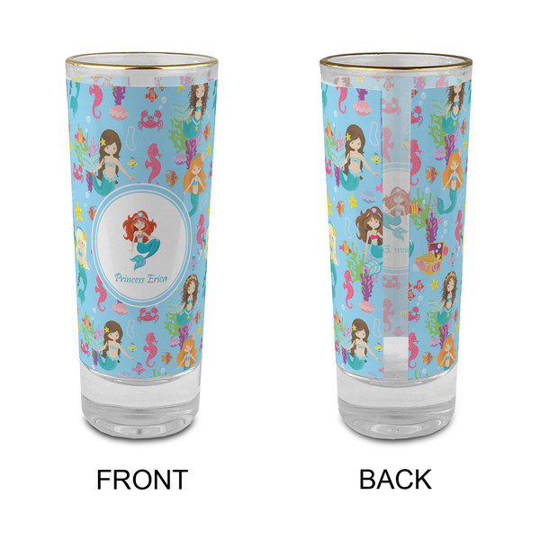 Mermaids Glass Shot Glass - 2 oz - Single - APPROVAL