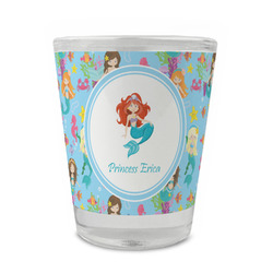 Mermaids Glass Shot Glass - 1.5 oz - Set of 4 (Personalized)