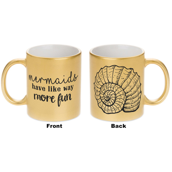 Mermaids Gold Mug - Apvl