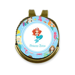 Mermaids Golf Ball Marker - Hat Clip - Gold