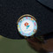 Mermaids Golf Ball Marker Hat Clip - Gold - On Hat