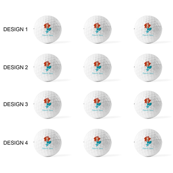 Mermaids Golf Balls - Titleist - Set of 12 - APPROVAL