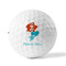 Mermaids Golf Balls - Titleist - Set of 12 - FRONT