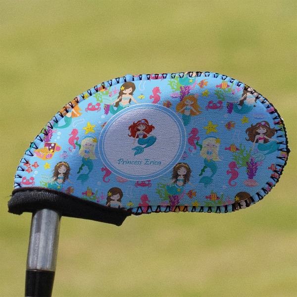 Custom Mermaids Golf Club Iron Cover (Personalized)