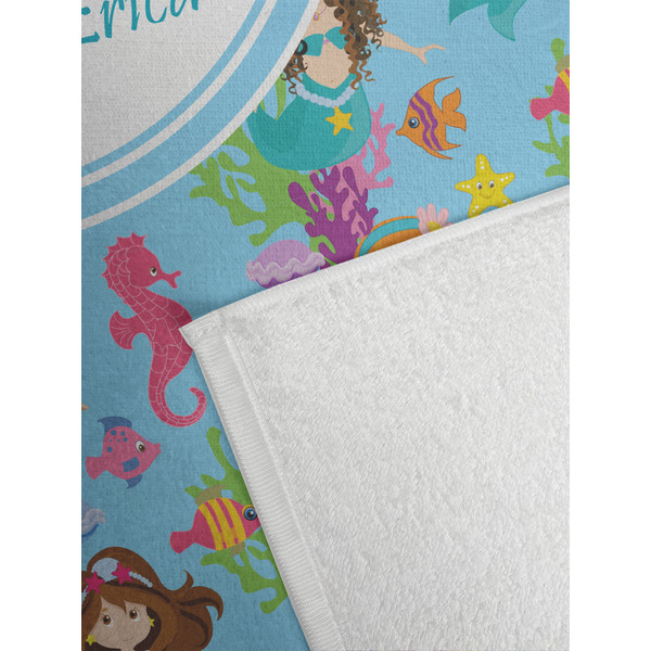 Mermaids Golf Towel - Detail