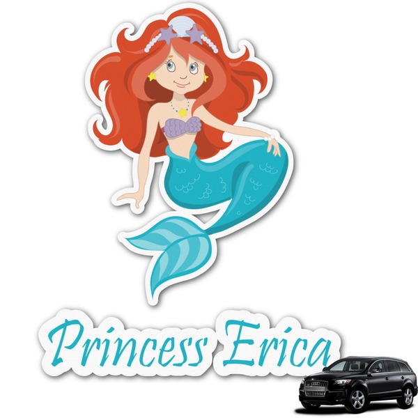 Custom Mermaids Graphic Car Decal (Personalized)