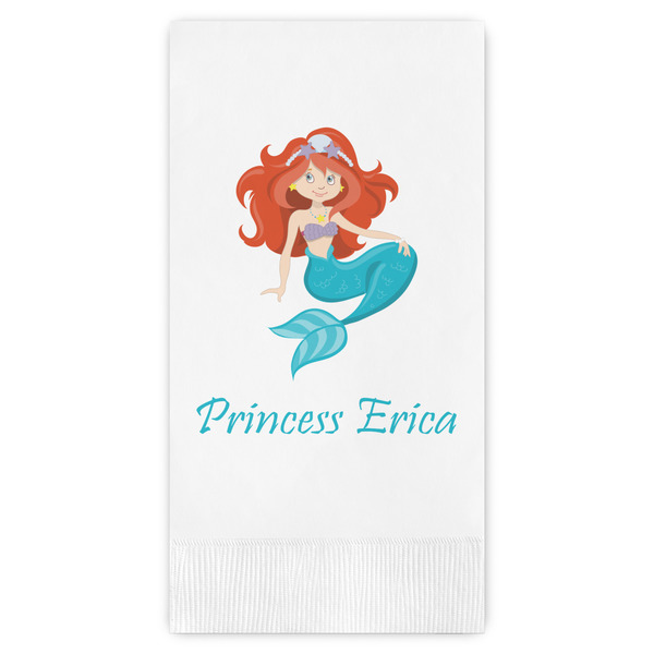 Custom Mermaids Guest Towels - Full Color (Personalized)