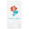 Mermaids Guest Napkin - Front View
